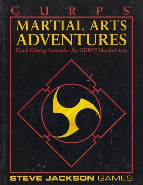 GURPS 3rd - Classic - Matial Arts Adventures (B Grade) (Genbrug)